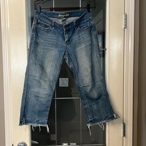 Vintage American Eagle cropped jeans